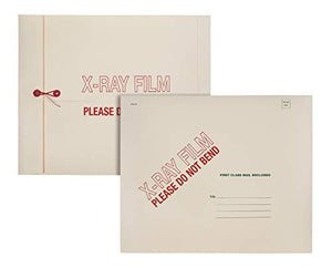 Quality Park Pre-Printed X-Ray Film Mailer, String and Button, Manilla, 15 x 18, 100 per Carton, (E8894)