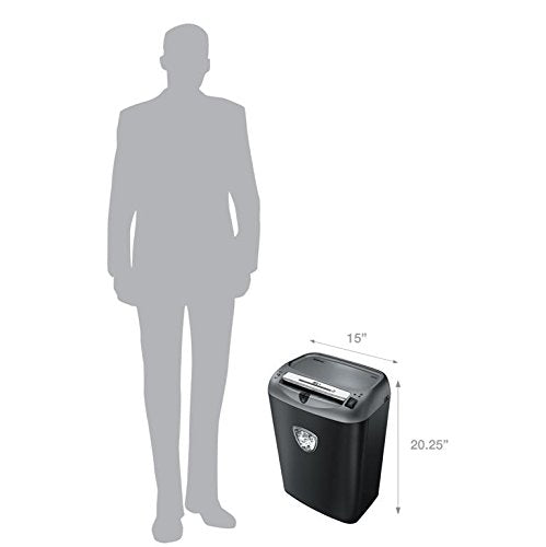 Fellowes Powershred 75Cs 12-Sheet Cross-Cut Paper and Credit Card Shredder with SafeSense Technology (4675701)