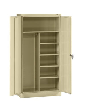 Tennsco TNN7214PY Combination Wardrobe/Storage Cabinet