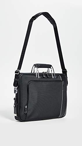 Tumi Men's Arrivé Hannover Slim Briefcase, Black, One Size