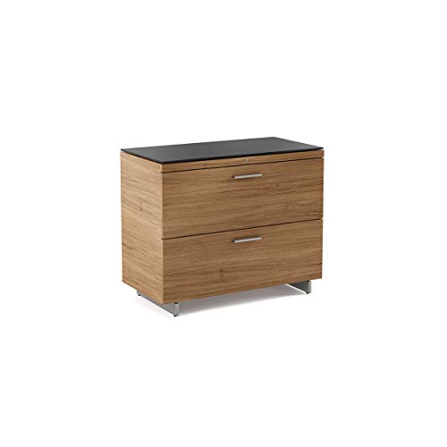 BDI 6016 WL Sequel Lateral File Cabinet, Natural Walnut