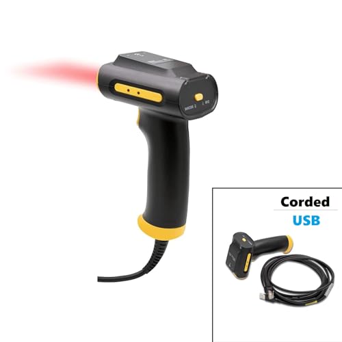 BARCODE-USA Chainway SR160 RFID Scanner with Impinj E310 UHF RFID Reader, 2D/1D/QR Code Barcode Reader, Multi-Mode Scanner