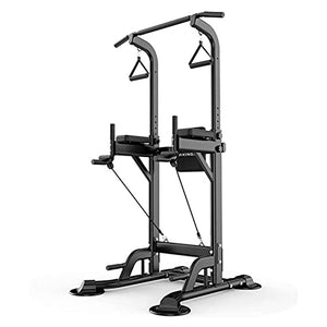SJNQJJ Pull Ups Strength Training Dip Stands, Workout Dip Station for Home Gym Strength Training Fitness Equipment