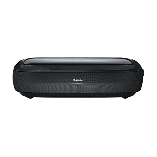 Hisense 100L9G 4K UHD Tri-Laser Ultra Short Throw Projector - 3000 Lumens Android TV HDR10 Dolby Atmos 40W Audio