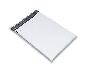 POLYSELLS Poly Mailers Shipping Envelopes, Strong Adhesive Sealing, Waterproof, and Tear-resistant Postal Mailing Bags. Mailer Bags for clothing, books, and accessories. (White, 10x13 Inch, 5000 pc)