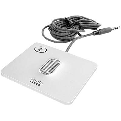 Cisco Wired Microphone Kit for IP Conference Phone 8832, 2 Conference Call Microphones, 1-Year Warranty (CP-8832-MIC-WIRED=)