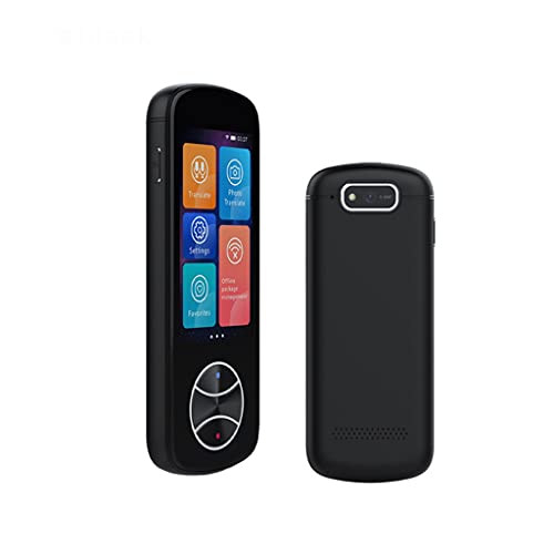 None New V10 Portable Language Translator 107 Languages Two-Way Real-Time WiFi/Offline Recording/Photo Translation (Color: D)