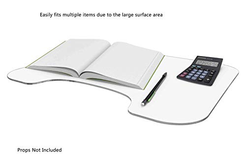 Marketing Holders 22”W Laptop Board Desk Breakfast Clear Coloring Eating Value Pack of 6 Acrylic Drinking Studying Play TV Writing Drawing