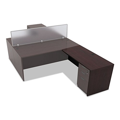 Alera Valencia Series Reversible Return/Bridge Shell - Mahogany - VA354824MY