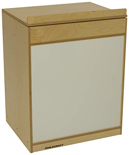Childcraft Magnetic Dry-Erase Mobile Horizontal Language Center, 23-3/4 x 19-1/2 x 29-3/4 Inches