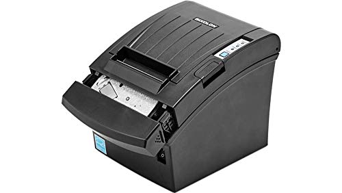 Bixolon SRP-350PLUSIIICOSG Thermal Printer with Power Supply and USB Cable, Serial/USB/Ethernet, Black