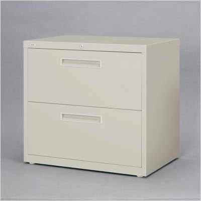 Hirsh Industries LLC 5000 Series Lateral 36" Wide 2 Drawer File Cabinet in Black