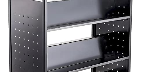 Zero One Rolling Book Cart 200LBS Double Sided 6 Tier Shelves Black