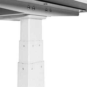 Barton Electric Standing Desk Gaming Desk Adjustable Height Wood Workstation Standing Sit to Stand Memory Preset Handset Controller