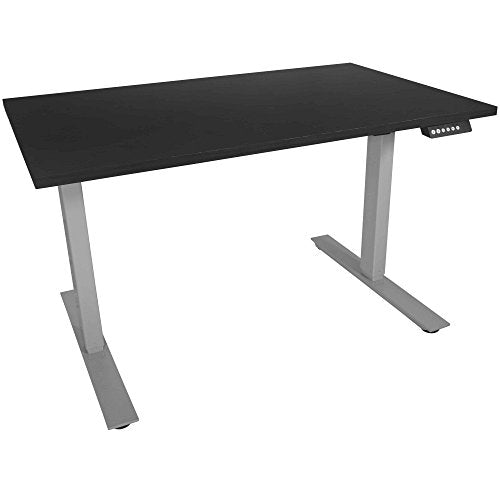 TITAN FITNESS A2 Single Motor Sit/Stand Desk w/Black 30"x48" Top Conversion