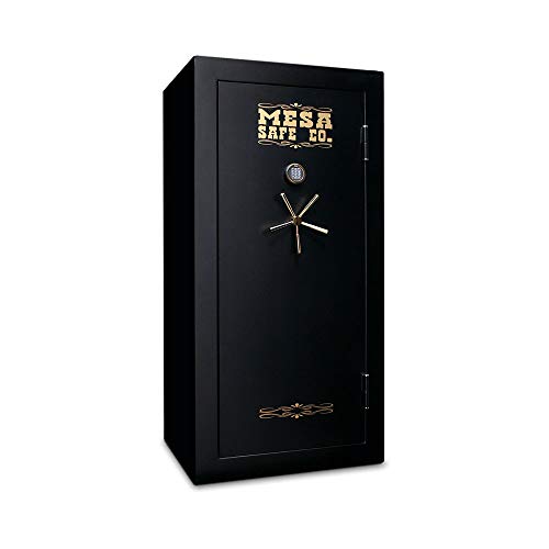 Mesa Safe MESA MBF7236E-P All Steel Burglary and Fire Safe with Electronic Lock, 22.9-Cubic Foot, Black Textured Black