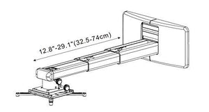 UST Mount,Extension :12.80"-29.13" with Universal Mouning Plate