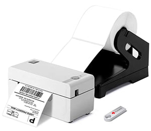 Phomemo Label Printer with Useful Label Holder Combo - 6''/s 4x6 Shipping Label Printer, Thermal Label Printer, Compatible with Shopify, Ebay, UPS, USPS, FedEx, Amazon & Etsy, Works on Windows & macOS