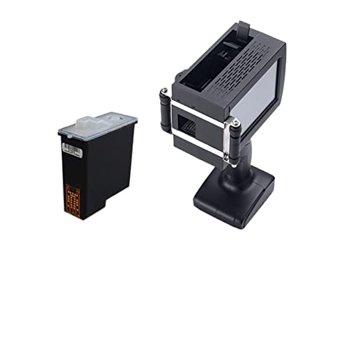 xianhuashuiguodian Handheld Inkjet Printers Handheld Inkjet Printer, Date, QR Code, Barcode, Inkjet Gun, Heating Bubble, Handheld Inkjet Printer High-Precision Printing, Clear Handwriting