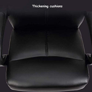 None Executive Managerial Chair High Back Bonded Leather Office Chair with 150° Recline & Thick Padded Headrest