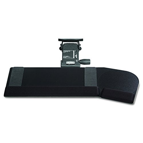Kelly Computer Supply 69505 Lever Less Lift N Lock California Keyboard Tray, 28 x 10, Black