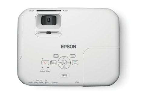Epson VS220 SVGA 2700 lumens color brightness, 2700 lumens white brightness, HDMI, 3LCD Projector