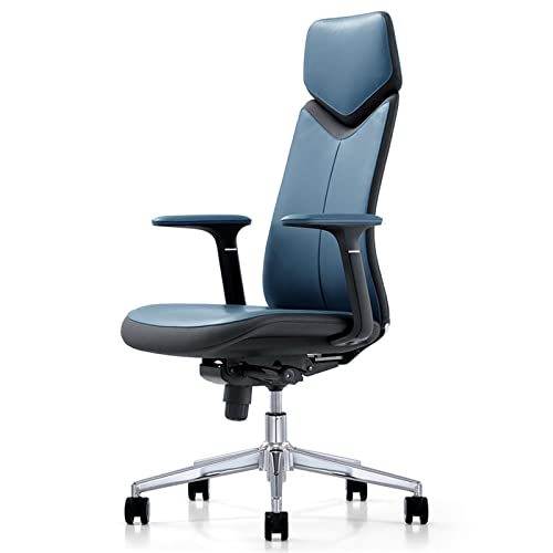 CYXI Office Chair, Adjustable Swivel Executive Boss Chair - Blue