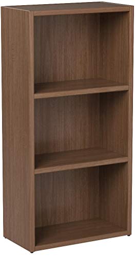 Boraam 40080 Techny Collection Hartley Hollow Core Bookcase, Light Oak