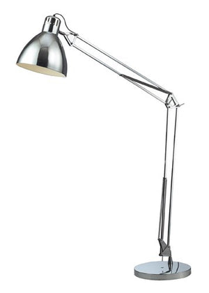 Dimond D2177 40-Inch Width by 63-Inch Height Ingelside Floor Lamp in Chrome with Chrome Shade