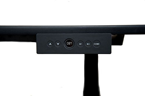 Luxor Furniture 60" Electric Standing Desk - Black Oak