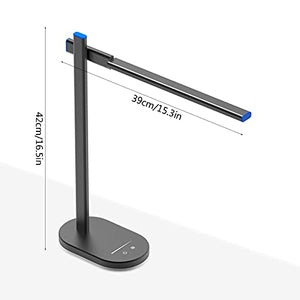 XIANGGUI 1983 Dimmable LED Desk Lamp with USB Port - 3 Color Modes, 7 Brightness Levels