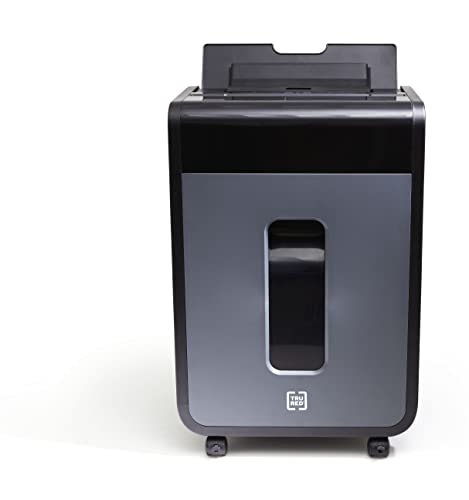 TRU RED Micro-Cut Autofeed Commercial Shredder, 100-Sheet Capacity, 2/Pack