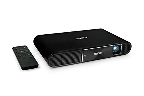 Miroir M631 Ultra Pro Portable Projector | 700 Lumen, 120” Image, 4K Input Support, Home Theater | Gaming | USB – C Charge Video | Native 1080p Resolution (1920 x 1080p) | Rechargeable Battery