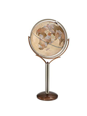 Zoffoli Magellano Floor Globe - Apricot Ocean (24 Inch Diameter)