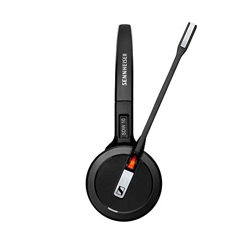 Polycom Compatible Sennheiser Wireless SDW 5016 Headset Bundle for Polycom Phones, Bluetooth Phones, PC/MAC - EHS Included | SoundPoint Phones: IP 335, IP 430, IP 450, IP 550, IP 560, IP 650, IP 670