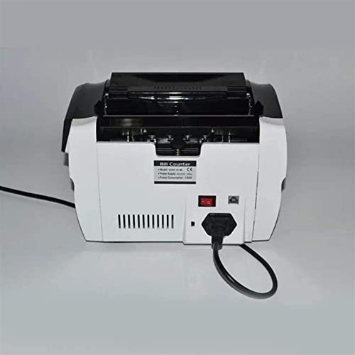 LDDYHD Money Counter Counterfeit Bill Detection Display Modes Notes Per Minute - Doesn't Count Value of Bills Multi-Currency Currency Detector US Dollar Euro Hong Kong Dollar