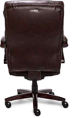 La-Z-Boy Bellamy Executive Bonded Leather Office Chair - Coffee (Brown)