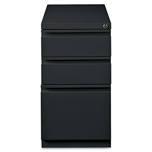 Lorell LLR49521 Mobile File Pedestal, Black