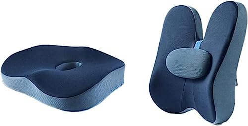 DAVBIR Comfort Seat Cushion for Office Chair - Memory Foam Sciatica Pillow