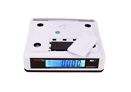 VisionTechShop Digital Bench and Counter Scale, 30lb Capacity, NTEP Legal for Trade