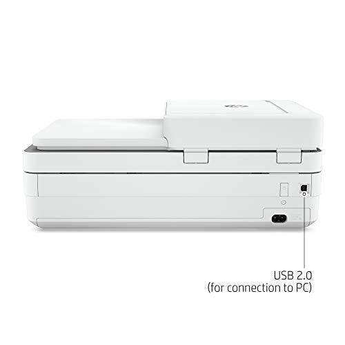 HP ENVY Pro 6455 Wireless All-in-One Printer, Mobile Print, Scan & Copy, Auto Document Feeder, Works with Alexa (5SE45A)