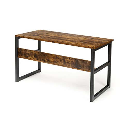 GXK 55 Computer Desk Table Workstation Home Office Student Dorm Laptop Study w/Shelf