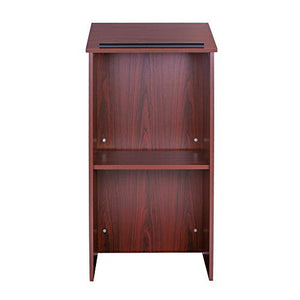 OEF Furnishings Floor Standing Lectern Podium, Mahogany (OEF222MY)