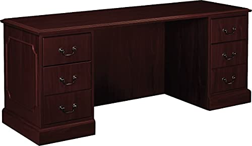 HON 94000 Series Kneespace Credenza, Mahogany 72x24x29.5