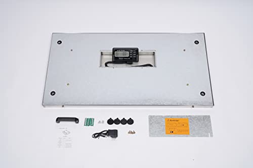 LYNICESHOP Digital Livestock Scale Large Pet Scale Stainless Steel Platform 1100Lbs
