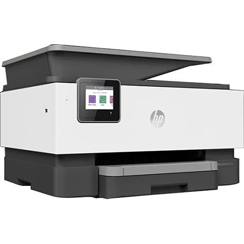 HP OfficeJet Pro 9015 All-in-One Wireless Printer (Renewed) w/Smart Home Office Productivity, Instant Ink, 1KR42A Print, Scan, Copy, Fax, Mobile Bundle with DGE USB Cable + Business Software