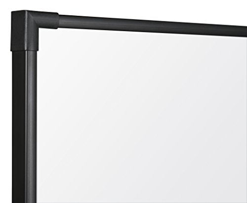 Best-Rite Ultra Trim Porcelain Markerboard, Black Trim, 4 x 5 Feet (2028F-25)