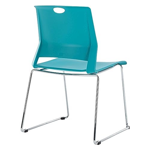Sidanli Blue Stacking Chairs - Set of 4