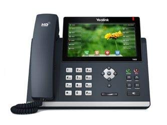 Yealink T48S Skype for Business SIP POE Phone, Power Supply with Microfiber Cloth| Requires VoIP Service | #YEA-T48S-SFB-PS5V2000US