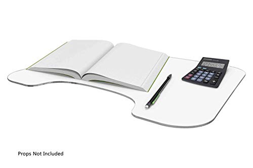Marketing Holders 22”W Laptop Board Desk Breakfast Clear Coloring Eating Value Pack of 6 Acrylic Drinking Studying Play TV Writing Drawing